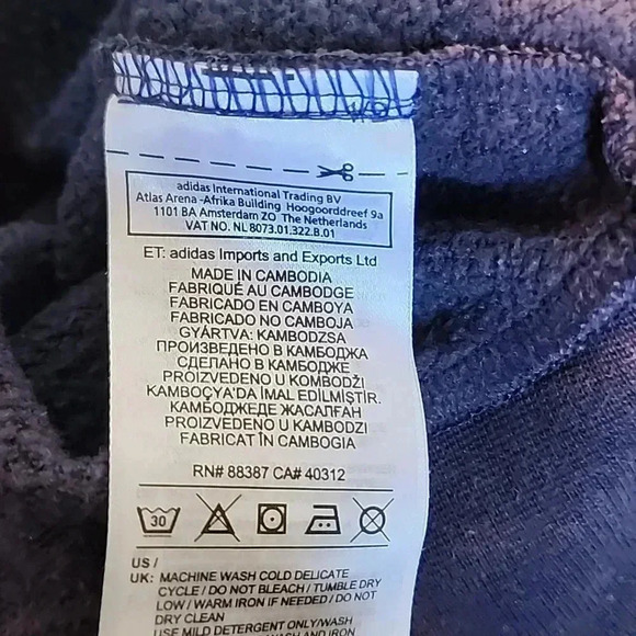 Adidas Women's Tie-Dye Sweatshirt - Picture 5 of 5